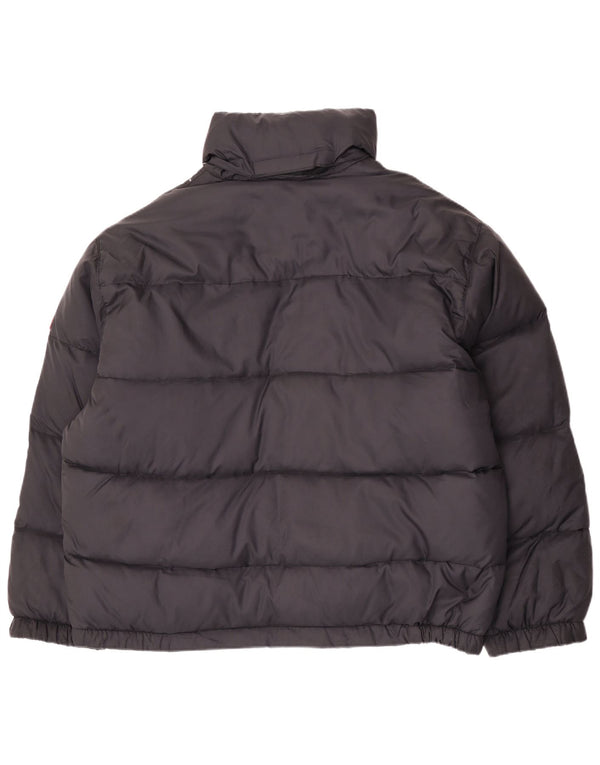 Chaqueta acolchada con capucha para hombre Invicta UK 44 2XL Poliamida negra