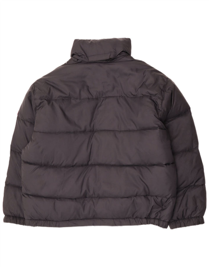 Chaqueta acolchada con capucha para hombre Invicta UK 44 2XL Poliamida negra