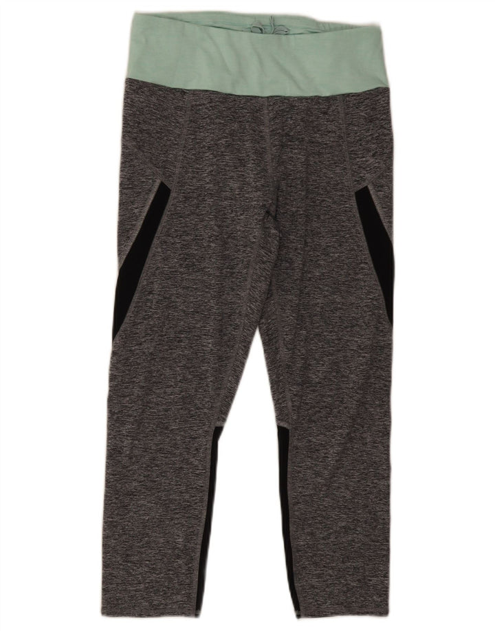 Marks & Spencer Leggings capri para mujer Reino Unido 42 Gris medio Colorblock