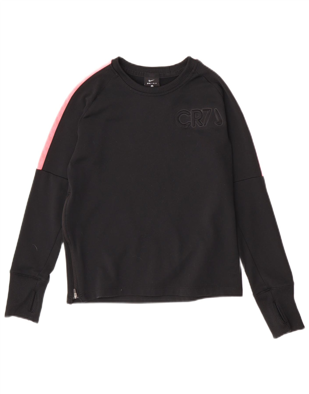 Nike Boys Dri Fit Graphic Sudadera Jumper 10-11 años Mediano Negro