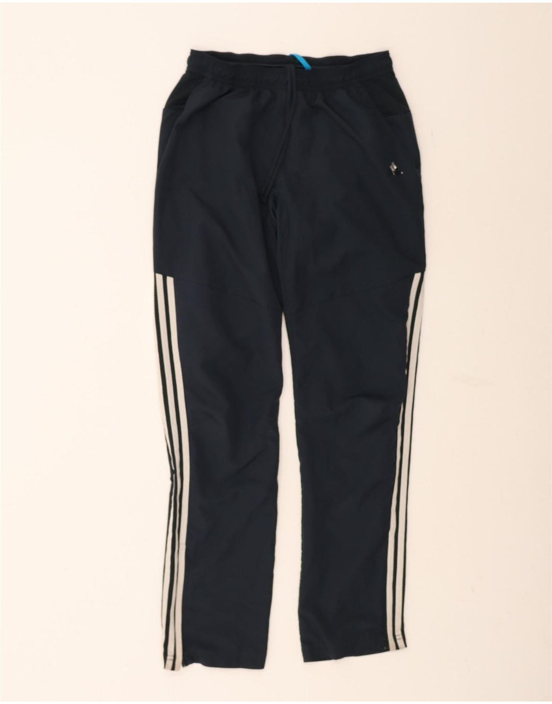 ADIDAS Mens Climacool Tracksuit Trousers Medium  Navy Blue Colourblock Vintage Adidas and Second-Hand Adidas from Messina Hembry 