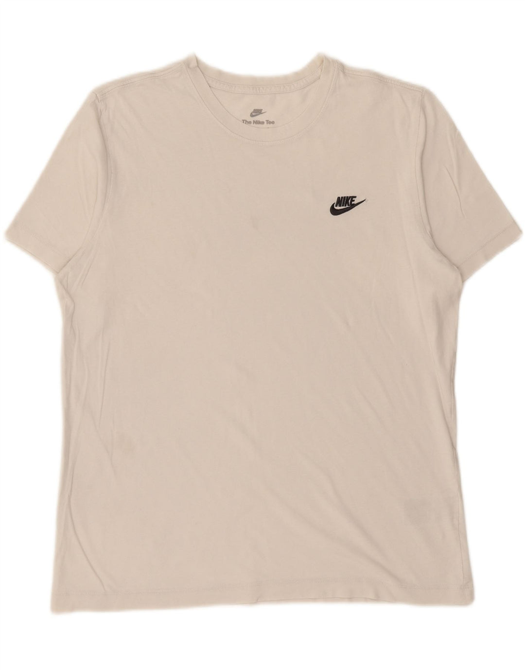 Camiseta NIKE para hombre Top grande de algodón blanco