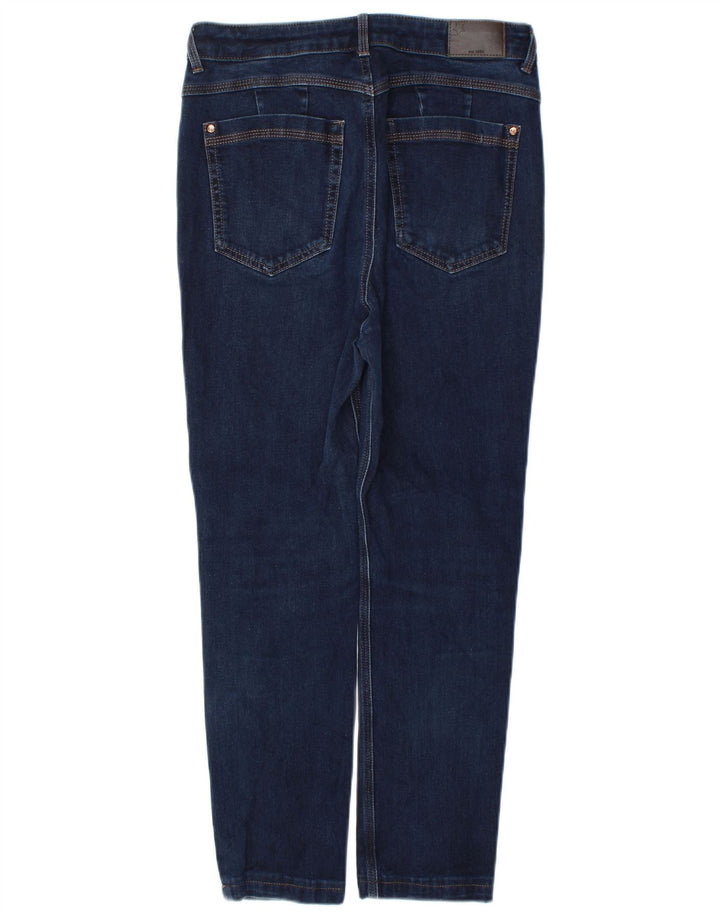 Vaqueros ajustados Magic para mujer UK 12 Medium W30 L26 Azul marino Algodón