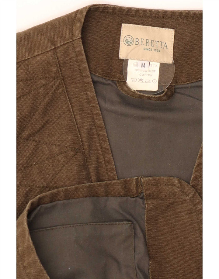 Beretta Mens Utility Gilet UK 38 Algodón Caqui Mediano