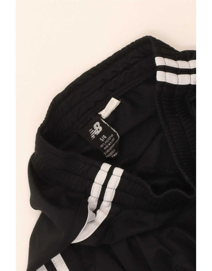 New Balance Pantalón Chándal Niño 5-6 Años Negro Poliéster
