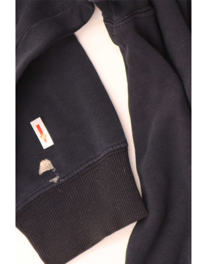 Fila Mens Graphic Sudadera Jumper 2XL Azul Marino Algodón