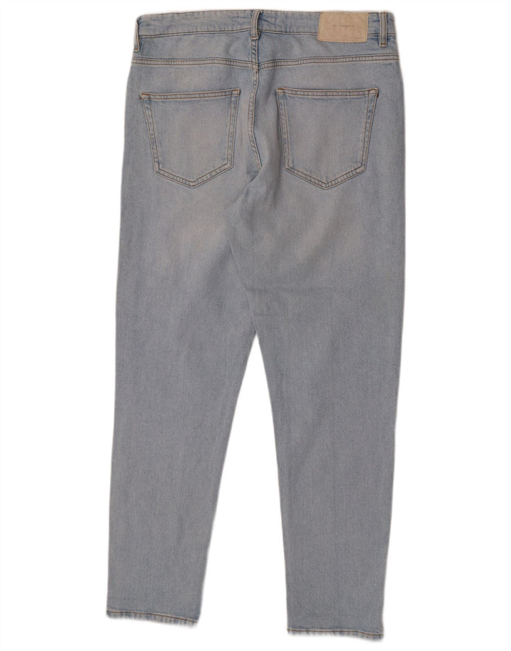 ZARA Vaqueros Slim para Hombre EU 42 Large W32 L30 Azul