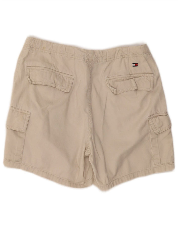 Tommy Hilfiger Shorts Cargo para Mujer US 6 Medium W28 Algodón Beige