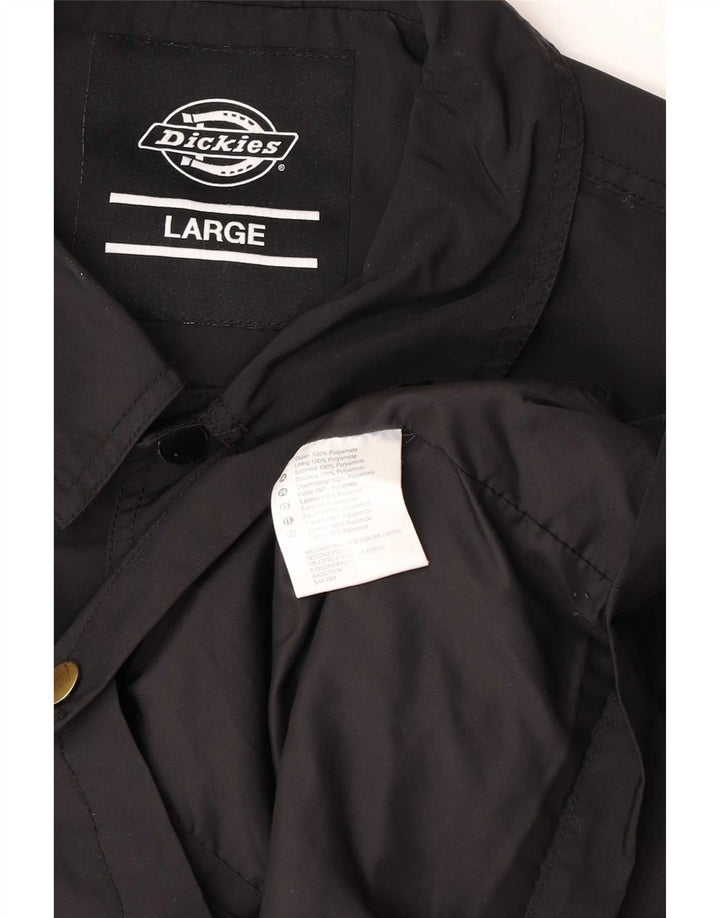 Dickies Chaqueta Bomber para Hombre UK 40 Large Poliamida Negra