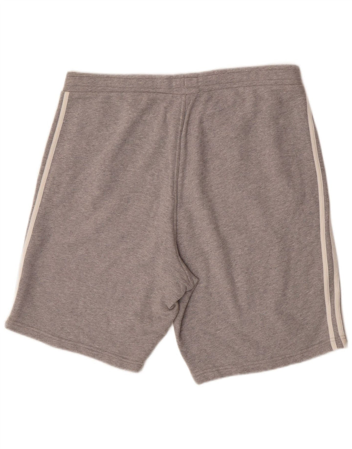 Adidas Pantalones cortos deportivos para hombre XL Gris Algodón