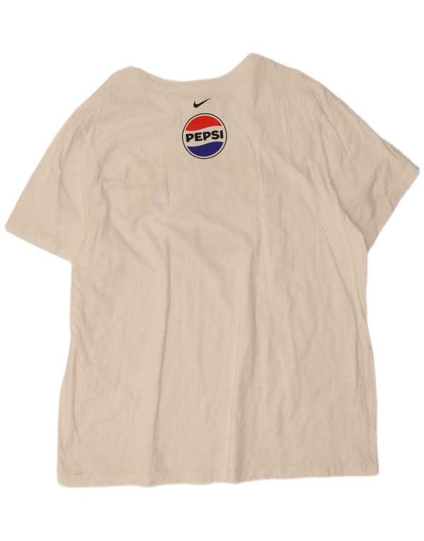 Nike Camiseta gráfica para hombre Top 2XL Blanco