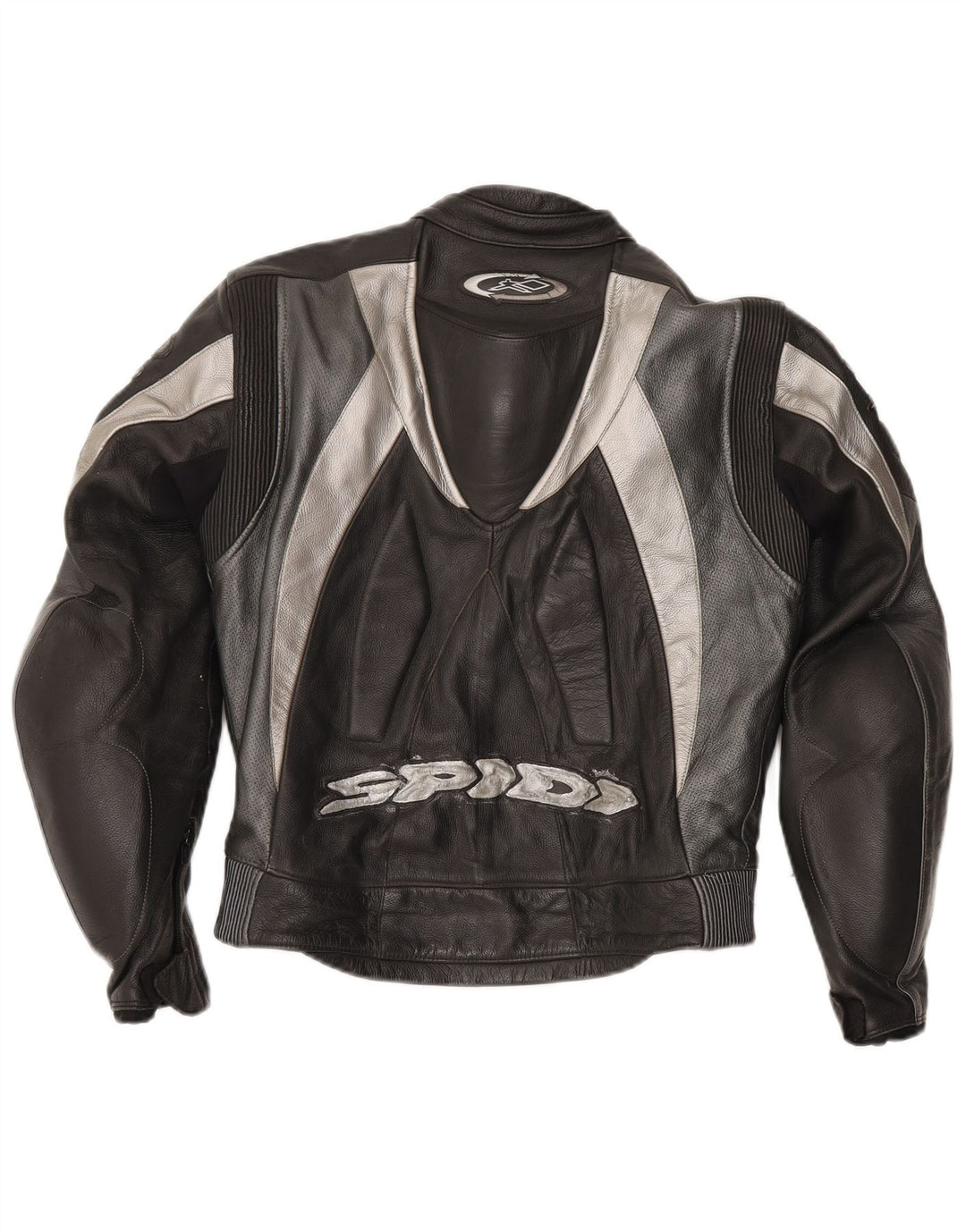 Spidi - Juego de 2 piezas para motocicleta para hombre, talla 48, piel negra mediana