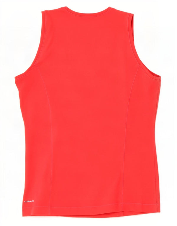 Adidas Mujer Clima 365 Chaleco Top UK 14 Medio Rojo