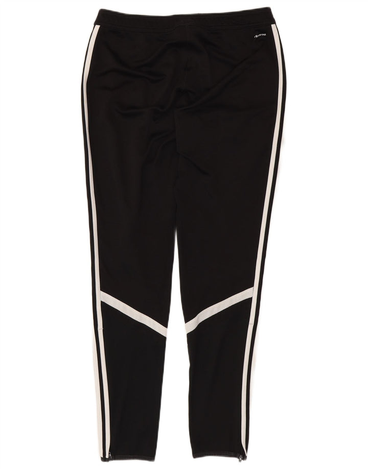ADIDAS Mujer Climacool Chándal Pantalones UK 12/14 Mediano Negro