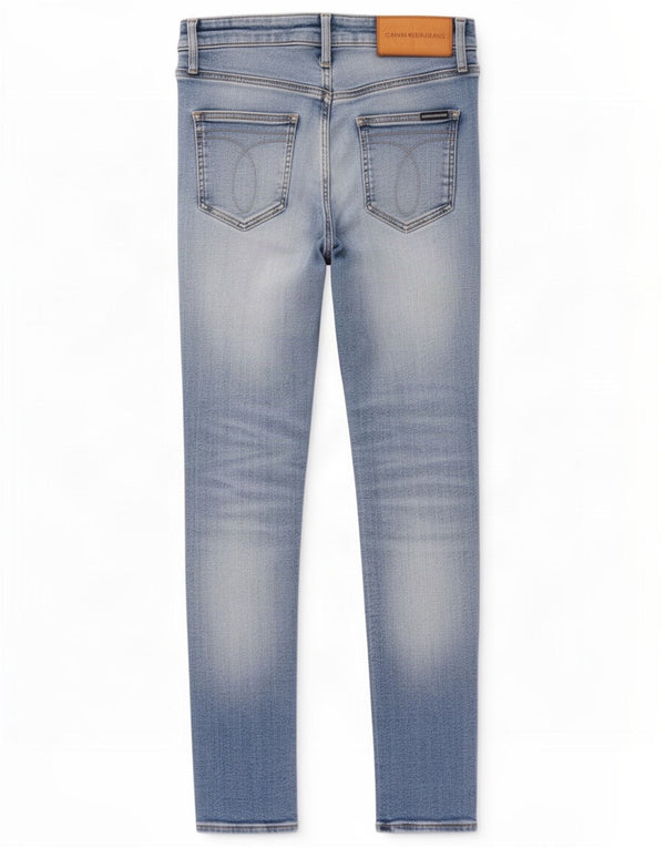 Calvin Klein Jeans Super Ajustados Para Mujer W28 L30 Algodón Azul