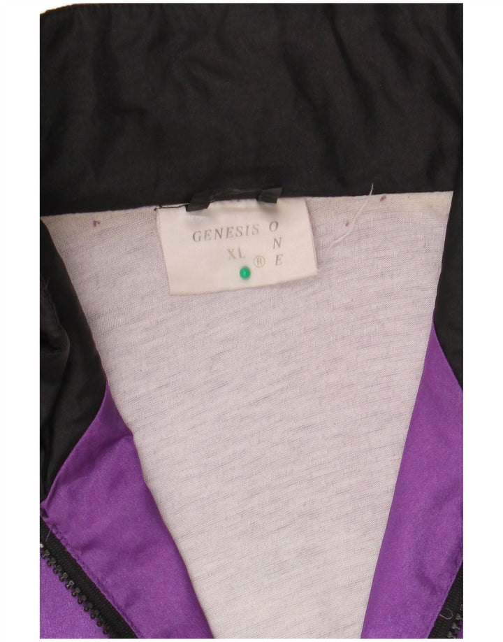 Genesis - Chaqueta de chándal para hombre, talla XL, color morado