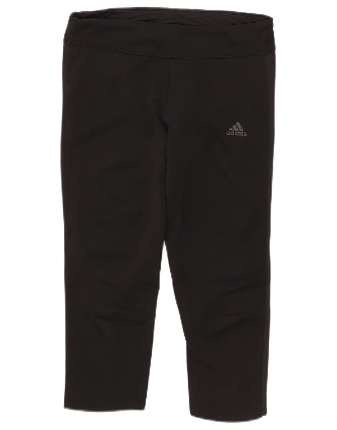 Adidas Climacool Capri Leggings para mujer Reino Unido 8/10 Pequeño Negro Poliéster