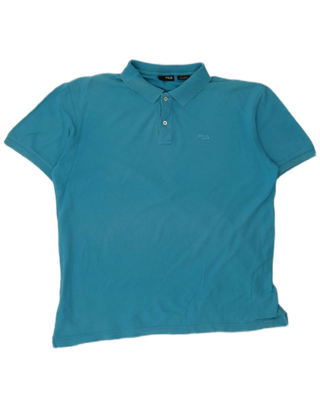 Fila Polo Hombre XL Algodón Azul