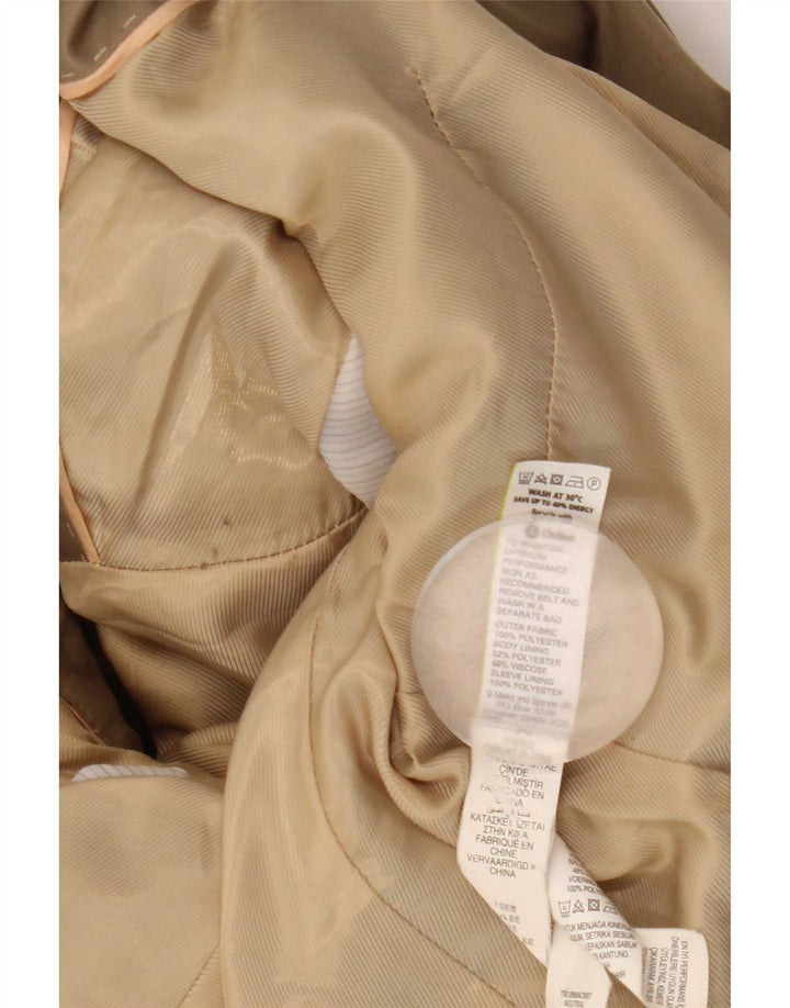 Marks & Spencer Gabardina Autograph para mujer Reino Unido 44 Grande Beige