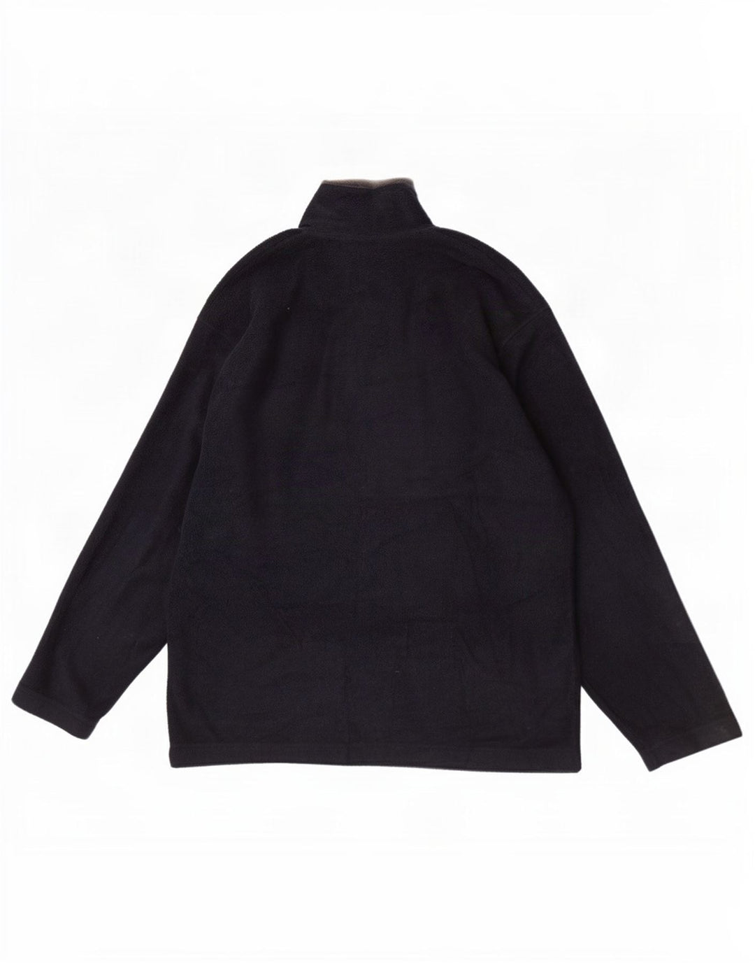 Marks & Spencer Chaqueta polar azul Harbor para hombre UK 38 Poliéster azul marino mediano