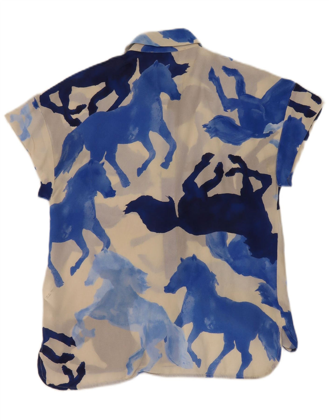 Blusa Marella Mujer IT 42 Medium Estampado Animal Multicolor