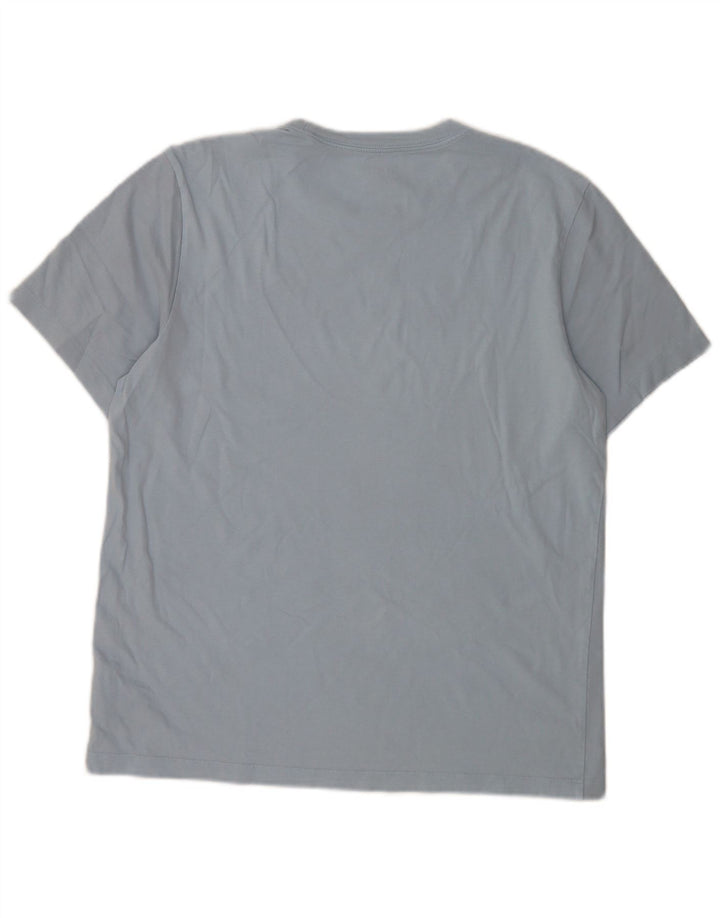 Jordan - Camiseta para hombre, talla grande, algodón azul