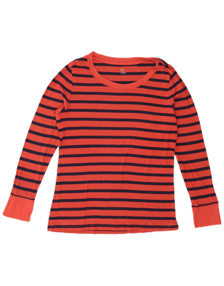Gap Top Mujer Manga Larga ES 40 XL Rayas Rojas