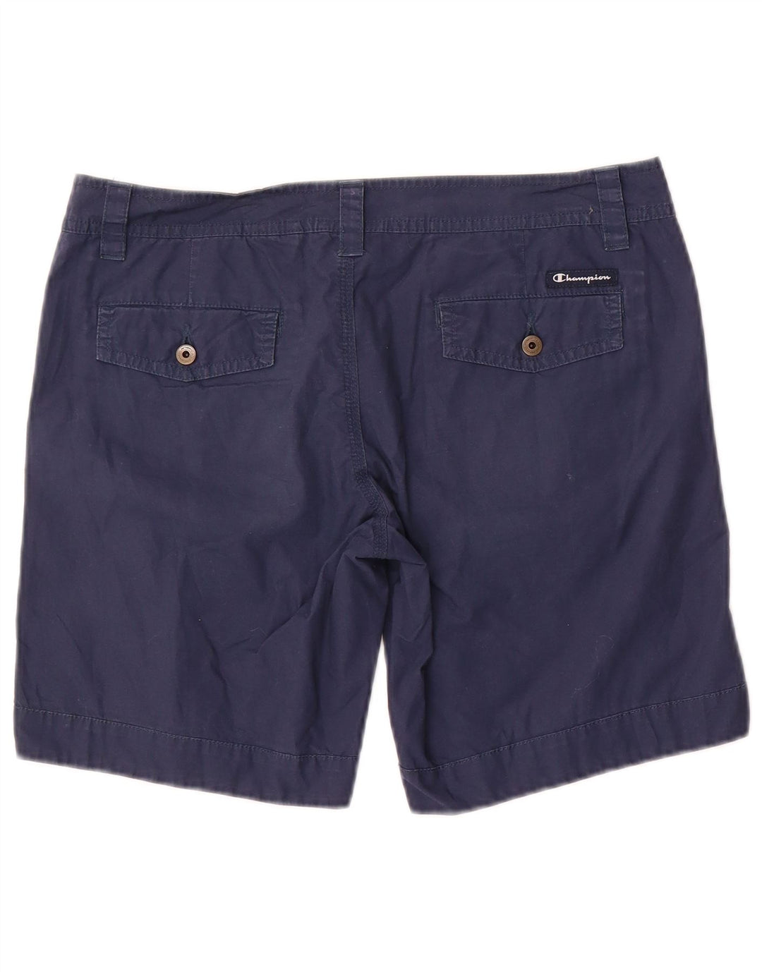 Pantalones cortos chinos Champion de cintura baja para mujer Medium W30 Azul marino