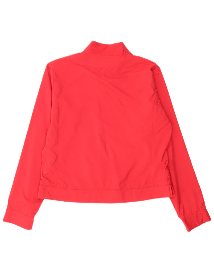 CHAMPION Chaqueta superior de chándal para mujer Reino Unido 40 Grande Rojo Colorblock