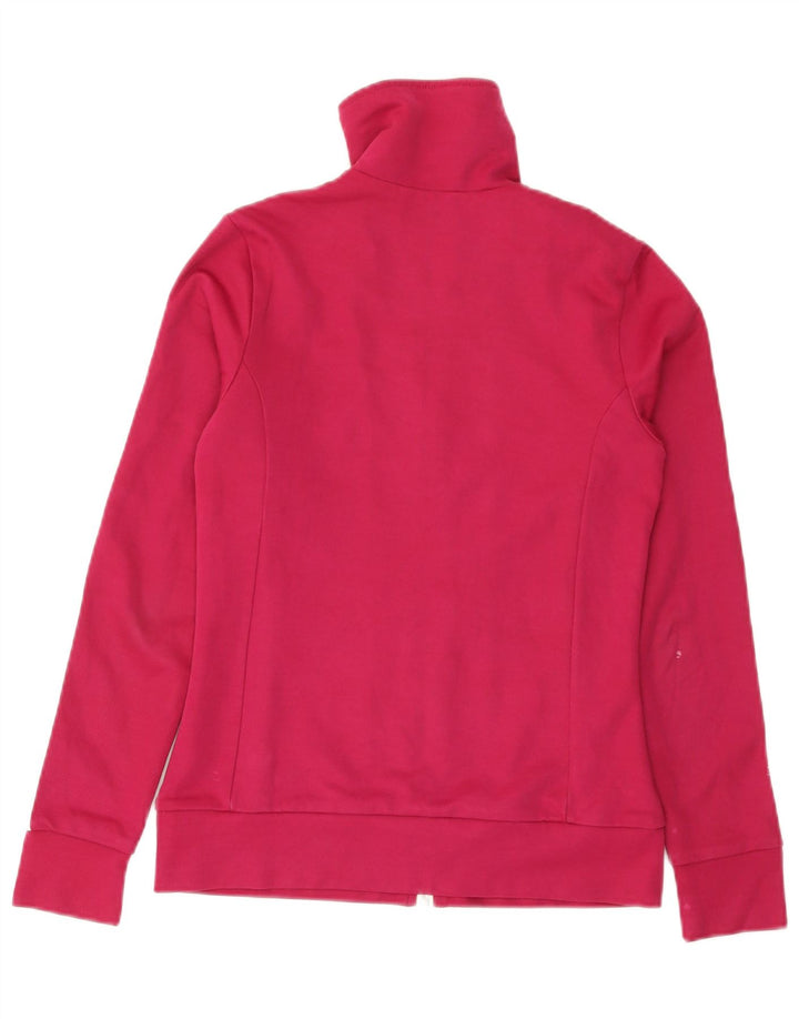 Adidas - Chaqueta de chándal para mujer IT 40 Small Pink Colourblock Cotton