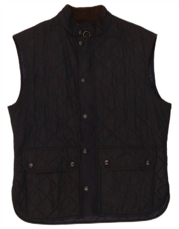 Chaleco acolchado Barbour para mujer ES 40 XL Poliéster azul marino