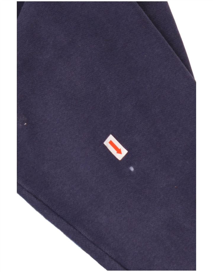 ANIMAL Sudadera con capucha gráfica para hombre Jumper Large Azul marino Algodón