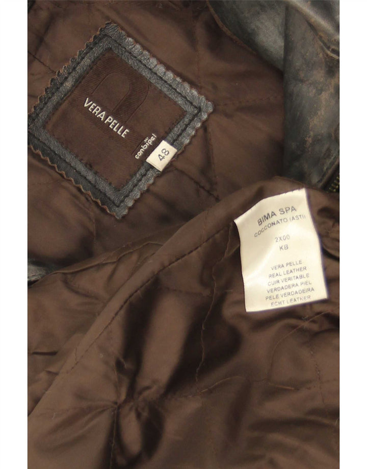 Abrigo de piel para mujer Conbipel IT 48 XL Cuero negro