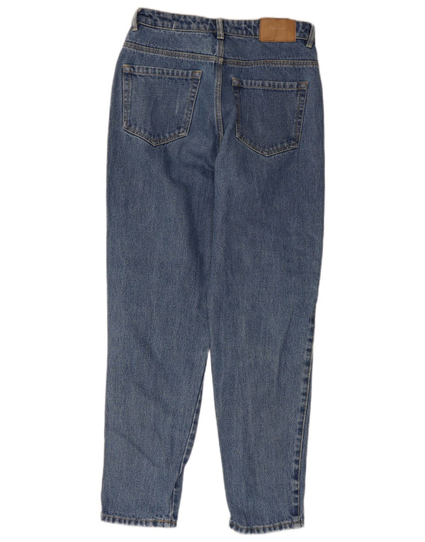 Zara Womens Trafaluc High Rise Tapered Jeans W28 L27 Blue Cotton