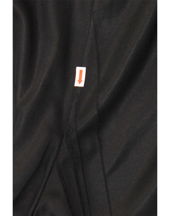 Adidas Hombre Pantalones De Chándal Joggers Grande Negro Poliéster