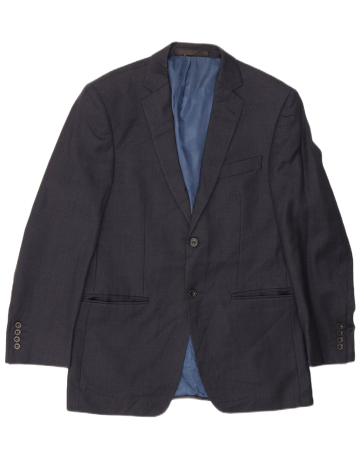 Marks & Spencer Chaqueta tipo blazer de 2 botones para hombre UK 38 Medium Azul marino