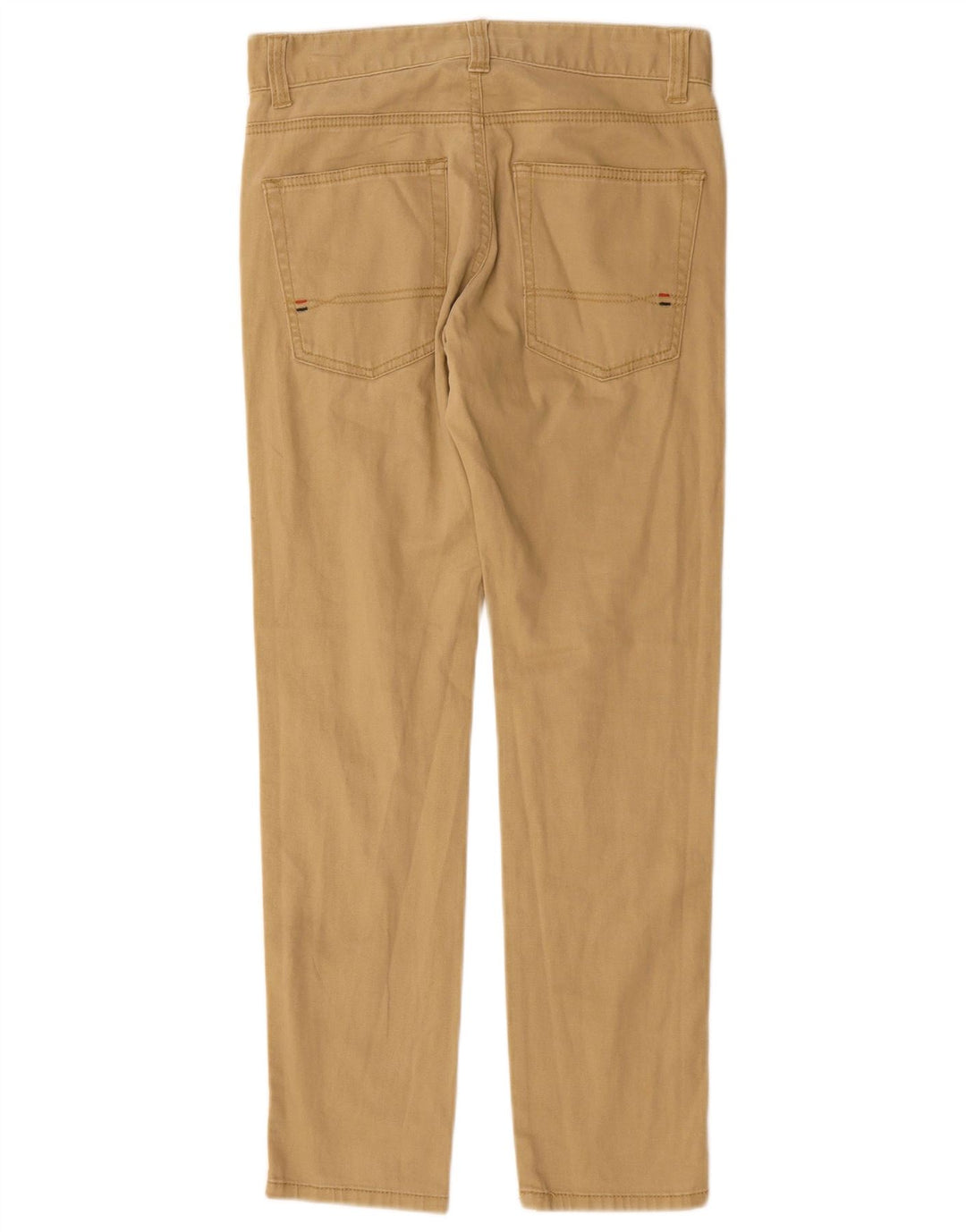 TOMMY HILFIGER Pantalones casuales ajustados para niños 11-12 años W28 L26 Algodón beige