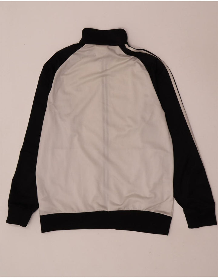 Adidas Hombre Chándal Top Chaqueta Grande Gris Poliéster