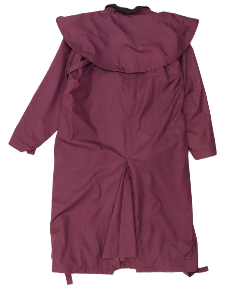 COUNTRY ESTATE Abrigo tipo capelet extragrande para mujer UK 46 Poliéster morado grande