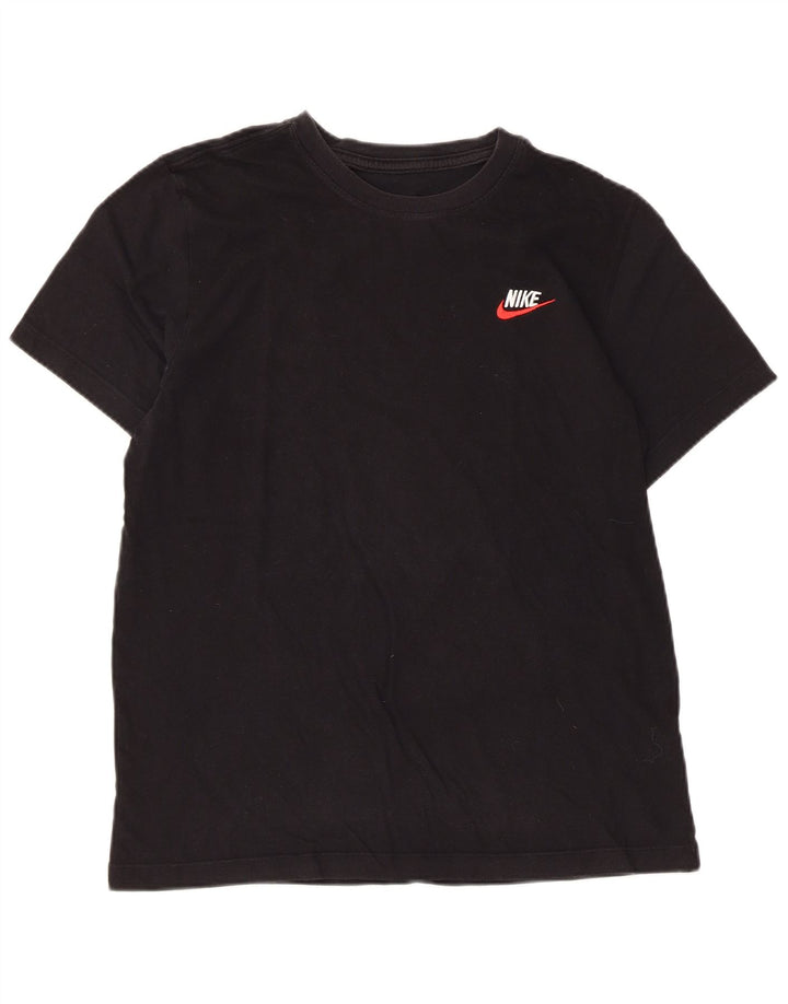 NIKE Camiseta para mujer Top UK 12 Medium Black Cotton