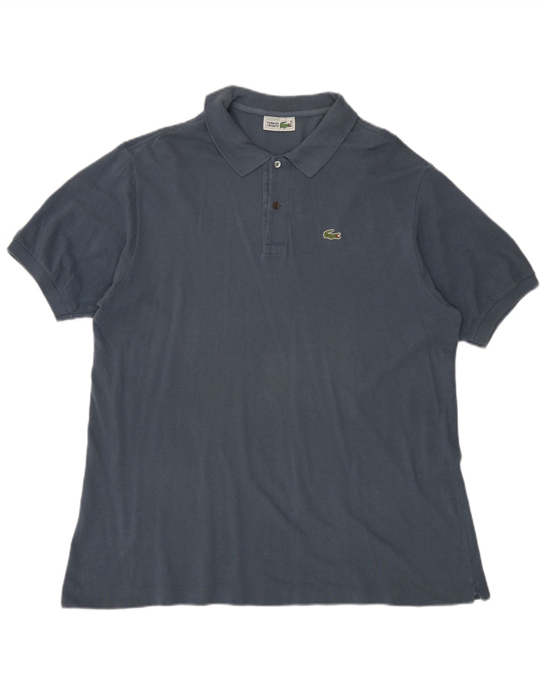 Polo Lacoste para hombre talla 7 2XL algodón azul marino