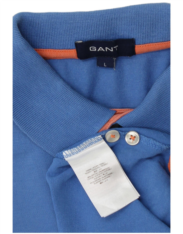 GANT Polo para niño 15-16 años Grande Azul Algodón