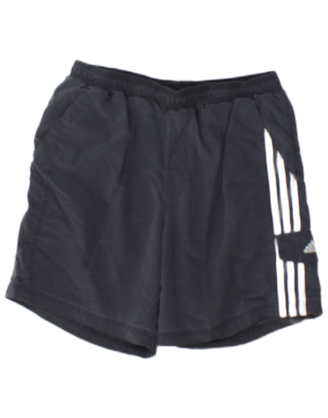 Pantalón Corto Deportivo Adidas Hombre Gris Medio Colorblock Poliamida