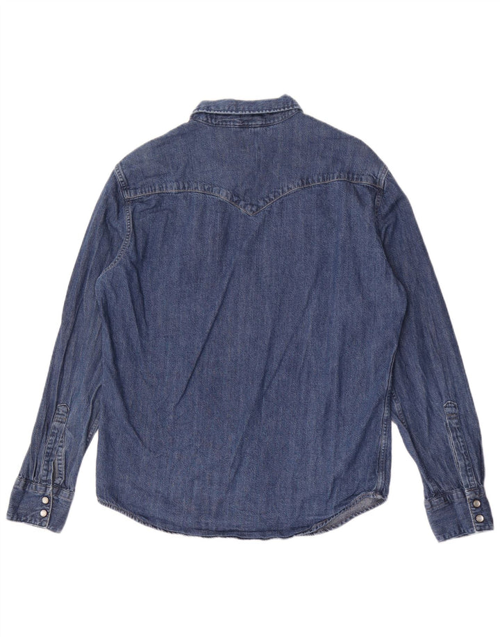 Levi's Camisa Vaquera Estándar De Algodón Azul Medio