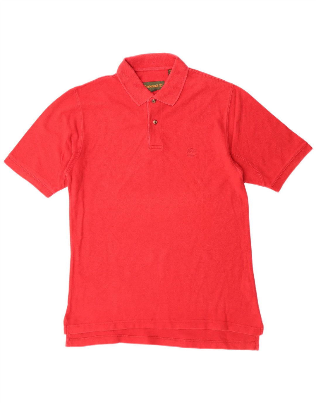 Polo Timberland Hombre Algodón Rojo Medio