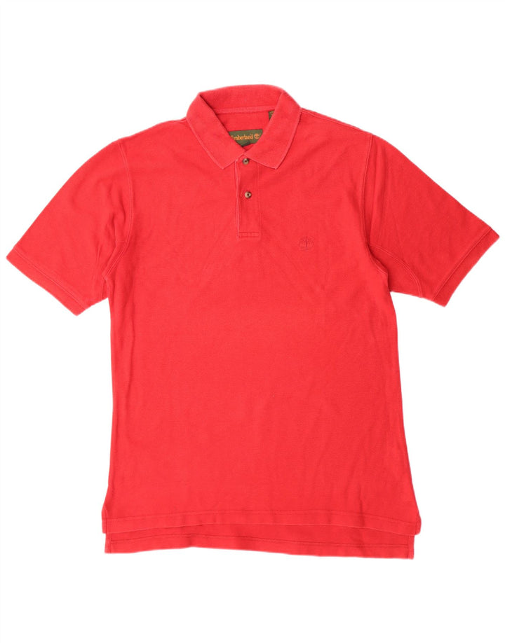 Polo Timberland Hombre Algodón Rojo Medio