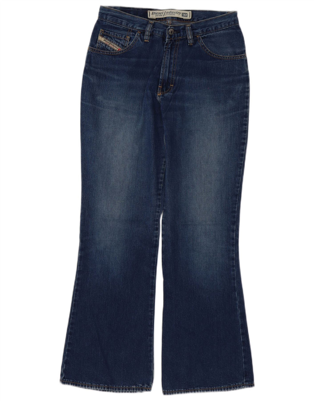 Vaqueros Acampanados Diesel Mujer W29 L29 Azul