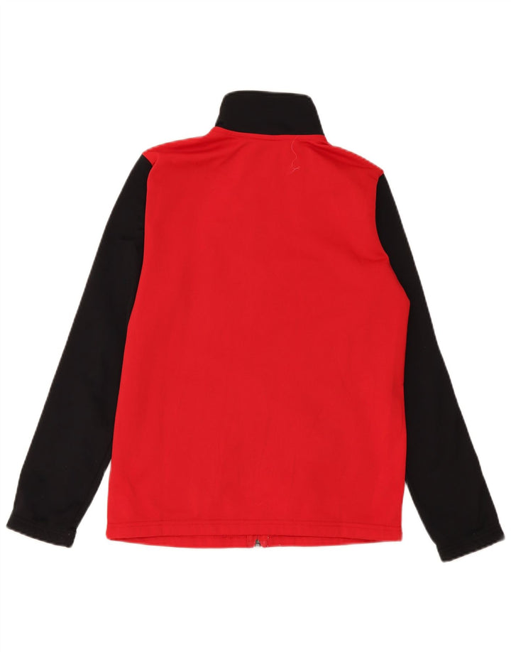 Nike Chaqueta de chándal para niños 12-13 años Grande Rojo Colorblock Poliéster
