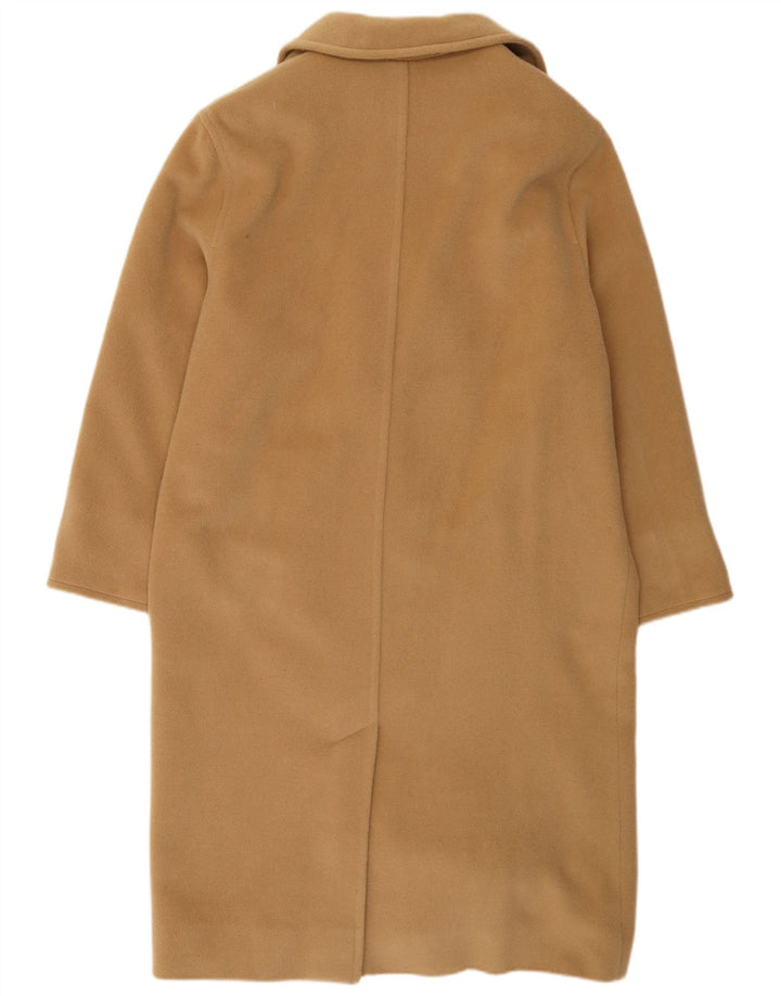Marella Abrigo extragrande con doble botonadura para mujer UK 40 Lana beige mediana