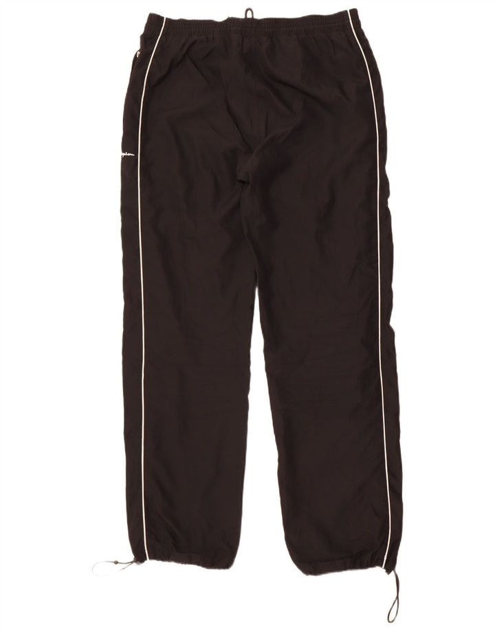 Champion Pantalones De Chándal Para Hombre Joggers Large Poliéster Negro